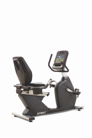 SPIRIT CR900ENT RECUMBENT BIKE (67″ X 29″ X 49″)