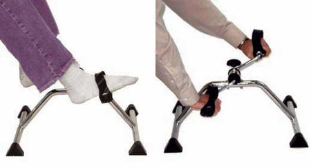 CANDO ARM AND LEG BI-DIRECTIONAL PEDAL EXERCISER