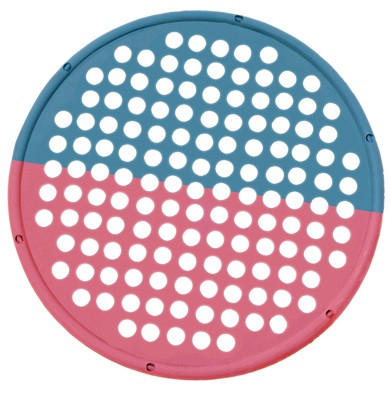 CANDO LOW POWDER HAND EXERCISE WEB (RED/BLUE, MULTI-RESISTANCE, 14″